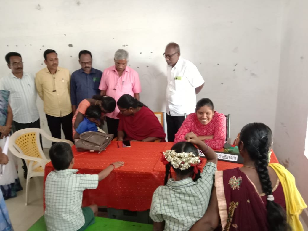 கள்ளக்குறிச்சி மாவட்டம் ரிஷிவந்தியம் ஒன்றியத்திற்குட்பட்ட அரியலூரில் மருத்துவ முகாம் நடைபெற்றது