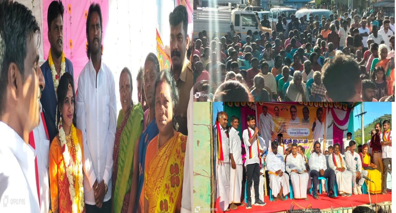 தேமுதிகவின் நிர்வாகிகள் இல்ல திருமண விழாவிற்கு கேப்டன் விஜயகாந்தின் மகன் விஜய பிரபாகர் கலந்து கொண்டார்.