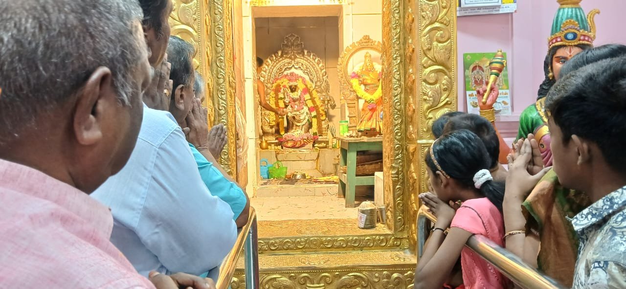 கள்ளக்குறிச்சி மாவட்டம் சங்கராபுரம் யுகாதி பண்டிகை வாசவி கோவிலில் கொண்டாடப்பட்டது