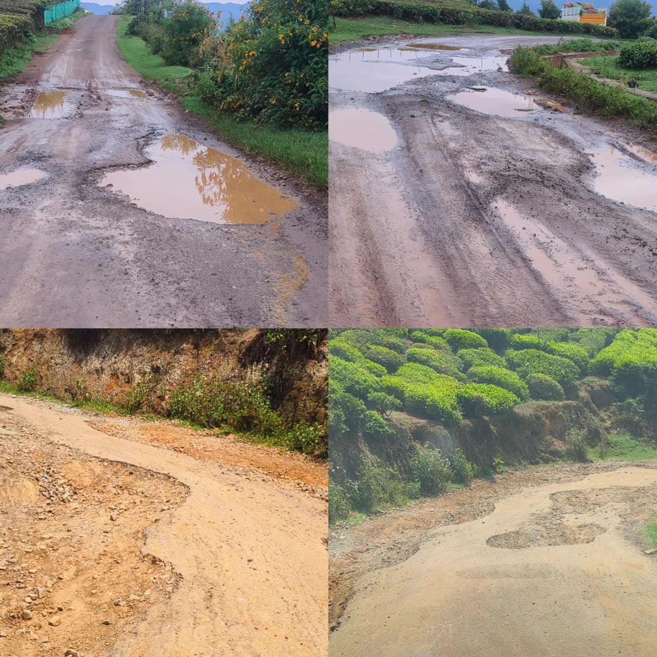 பேருந்து வசதியும் இல்லை இருக்கின்ற தார்சாலையும் பழுது. மாவட்ட ஆட்சியரிடம் மனு கொடுத்தும் நடவடிக்கை எடுக்கவில்லை சாலை அமைத்து தரக்கோரி ஊர் பொதுமக்கள் கோரிக்கை.