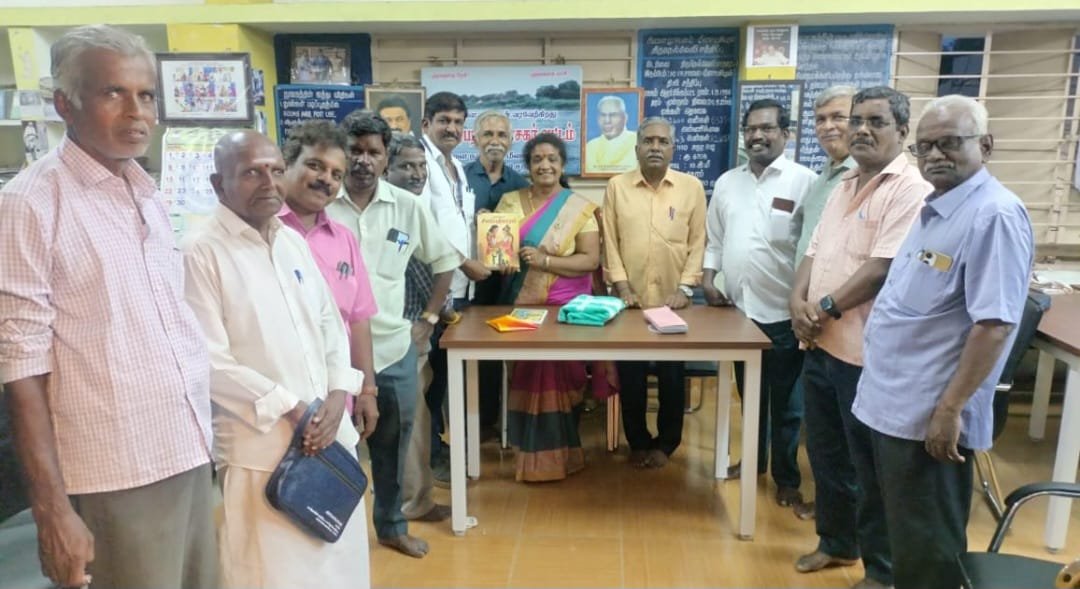 திருநெல்வேலிக்கு வருகை தந்த, இலங்கை தமிழ் எழுத்தாளருடன், நெல்லை இலக்கியவாதிகள் சந்திப்பு!