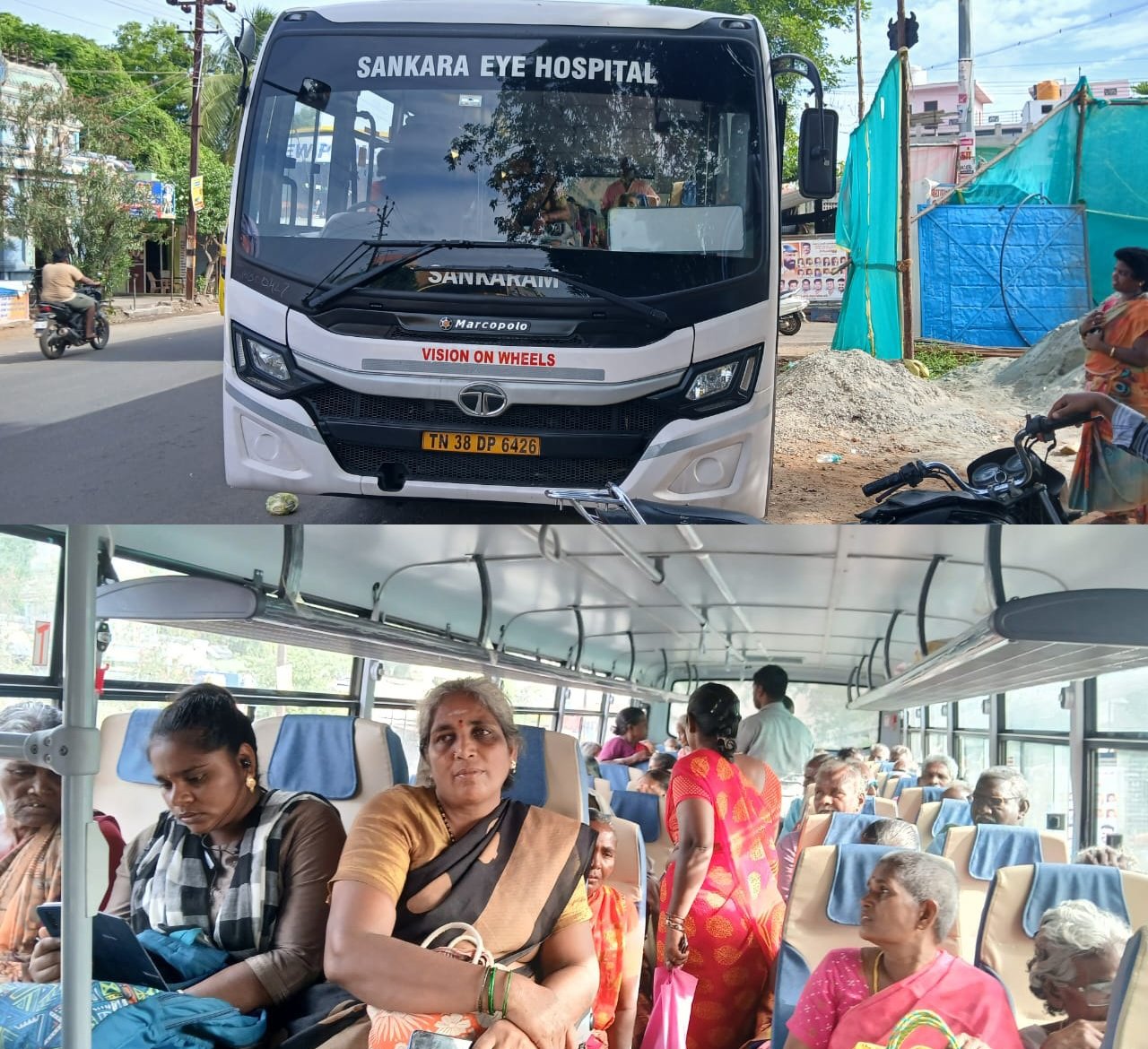 கள்ளக்குறிச்சி மாவட்டம் சங்கராபுரம் ரோட்டரி கிளப் மற்றும் கோவை சங்கரா கண் மருத்துவமனை இணைந்து நடத்தும் இலவச கண் சிகிச்சை முகாம்.