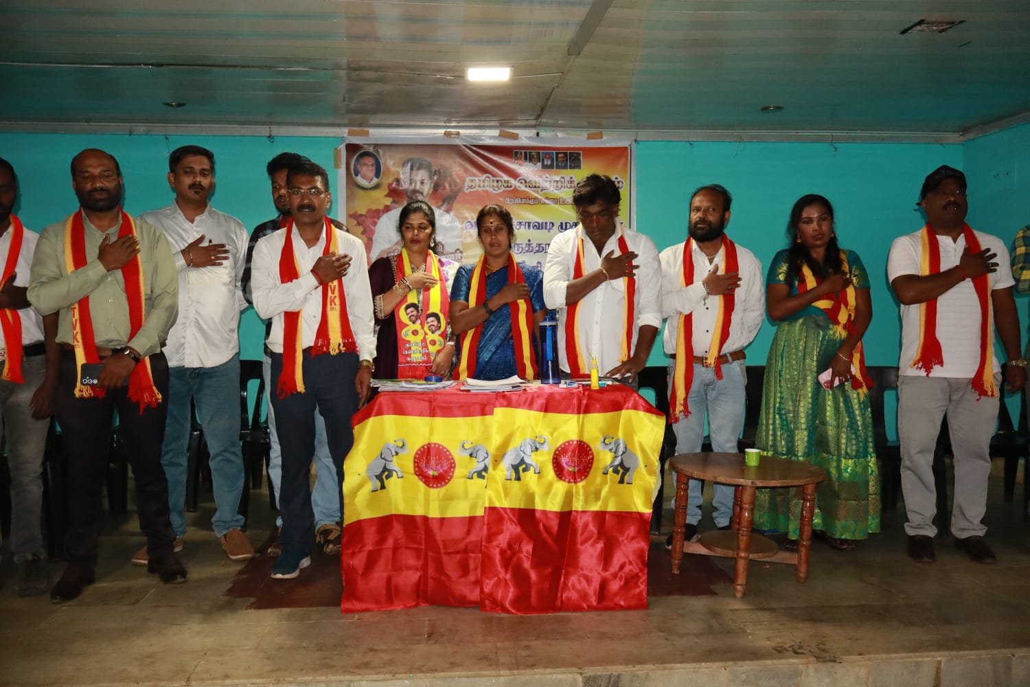 உதகை த.வெ.க. நகர பூத் செயலாளர்கள் பயிற்சி பாசறை மற்றும் கருத்தரங்கம்.