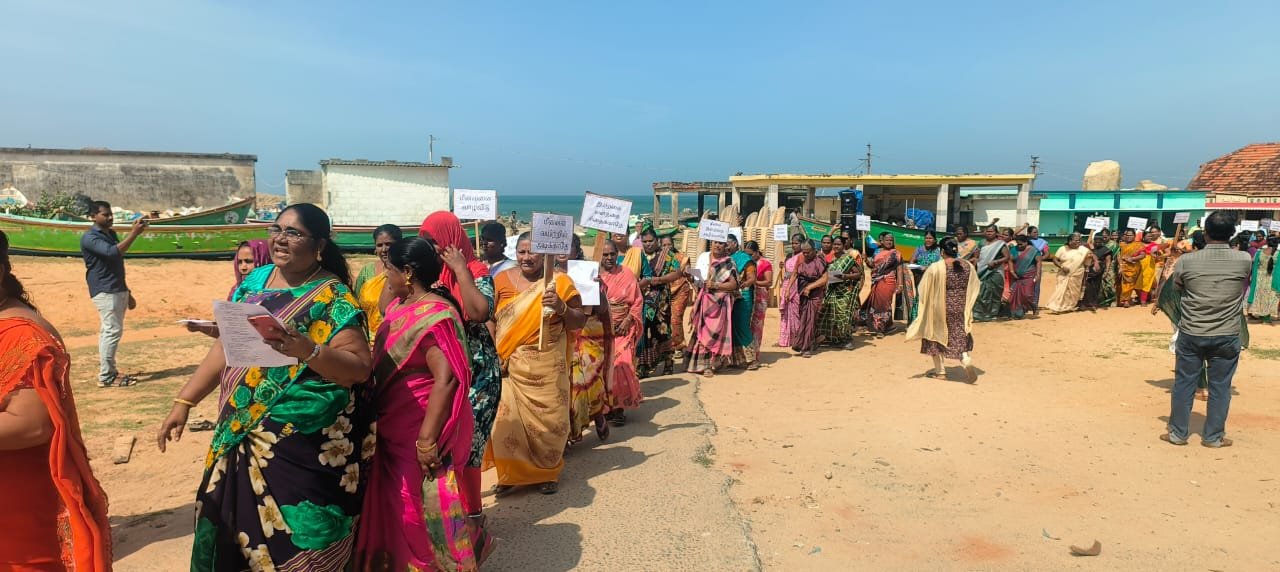 கன்னியாகுமரி மாவட்டம் கடியப்பட்டணம் மீனவர்கள் ஹைட்ரோ கார்பன் திட்டத்திற்கு எதிர்ப்பு