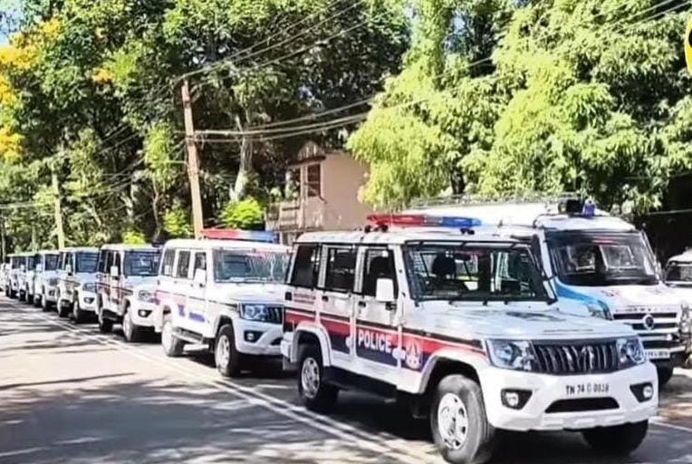 குமரி காவல்துறையில் அவசர பிரிவு வாகனங்கள் – எஸ்.பி. துவக்கம்
