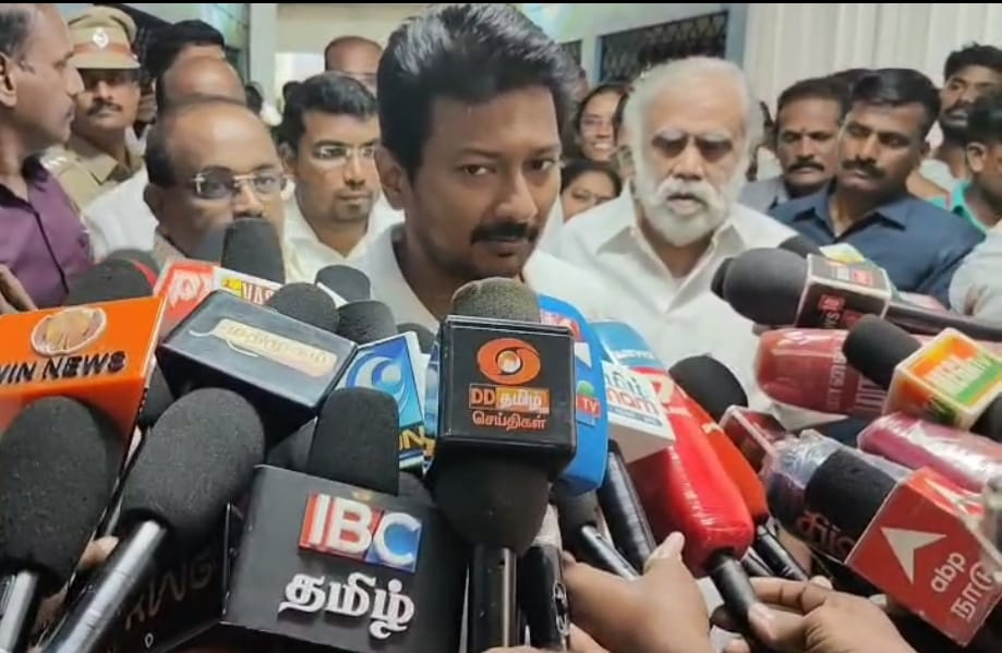 திண்டுக்கல் மாவட்டம் சிறப்பாக செயல்பட்டு இருந்தாலும், சில பணிகளில் தொய்வு இருப்பதை கண்டறிந்துள்ளோம். - துணை முதலமைச்சர் உதயநிதி ஸ்டாலின் பேட்டி...