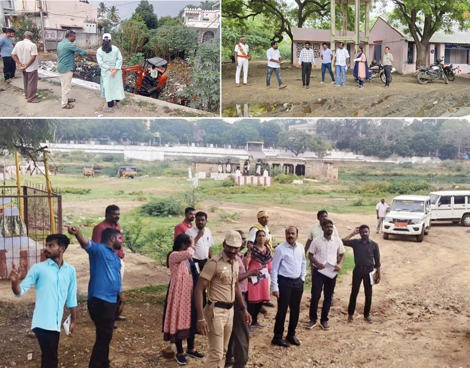 வடகிழக்கு பருவ மழை முன்னெச்சரிக்கை நடவடிக்கையாக,திருநெல்வேலி மாநகராட்சி பகுதிகளில், மழைநீர் தடுப்பு பணிகளை,மாவட்ட ஆட்சியர் மற்றும் மாநகராட்சி ஆணையாளர், நேரில் பார்வையிட்டு ஆய்வு!