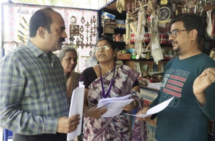 திருநெல்வேலி மாவட்டத்தில், வாக்காளர் பட்டியல் சிறப்பு தீவிர திருத்தப்பணிகளை, நேரில் பார்வையிட்டு ஆய்வு செய்த, மாவட்ட ஆட்சித்தலைவர்!