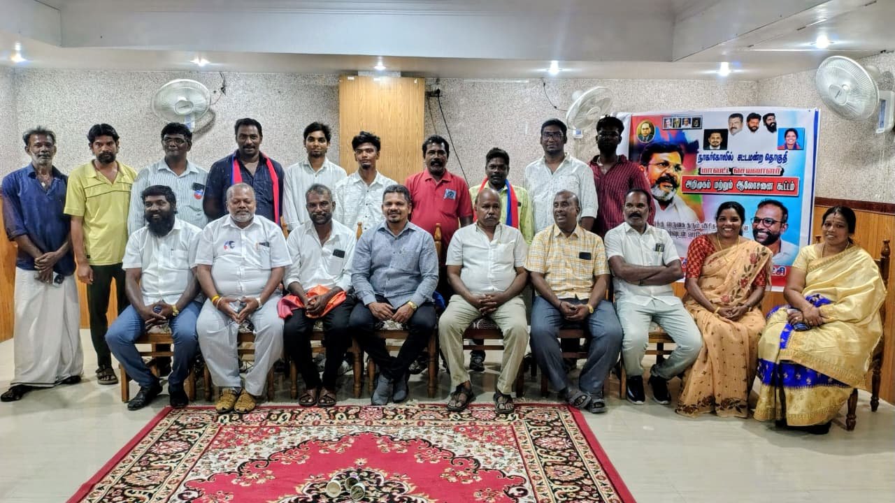 புதிய மாவட்டச் செயலாளர் மற்றும் மாவட்ட துணைச் செயலாளர் அறிமுகக் கூட்டம் – அமைப்பு பலப்படுத்த தீர்மானம்.