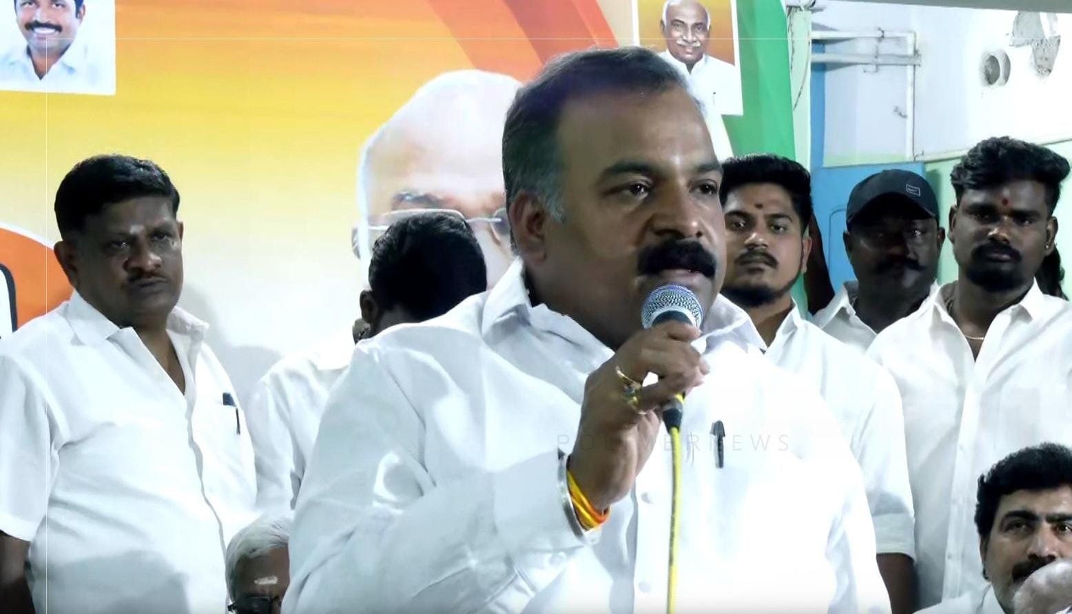 மரியாதை தராவிட்டால்... திருப்பி அடிப்போம் - மாணிக்கம் தாகூர்