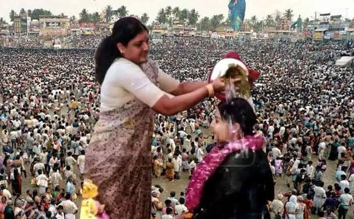 அதிமுக அரசின் அல்லி ராணியான கோமளவள்ளியின் மூடநம்பிக்கை!...