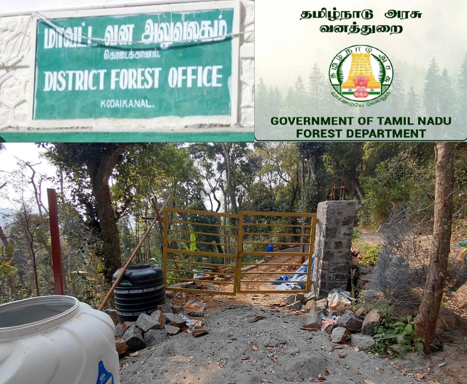 திண்டுக்கல்: வனப்பகுதியில் சட்டவிரோதமாக சாலை அமைப்பு - வனத்துறை அதிகாரி மற்றும் கவுன்சிலர் மீது பரபரப்பு புகார்!