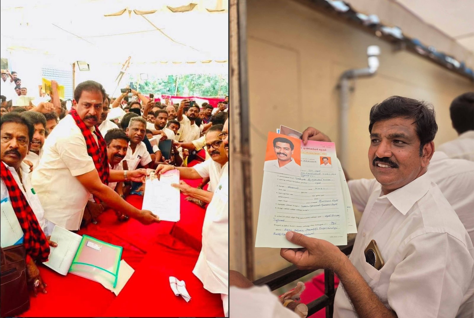 மாவட்ட செயலாளருக்கு நகர செயலாளர் பச்சைக்கொடி.