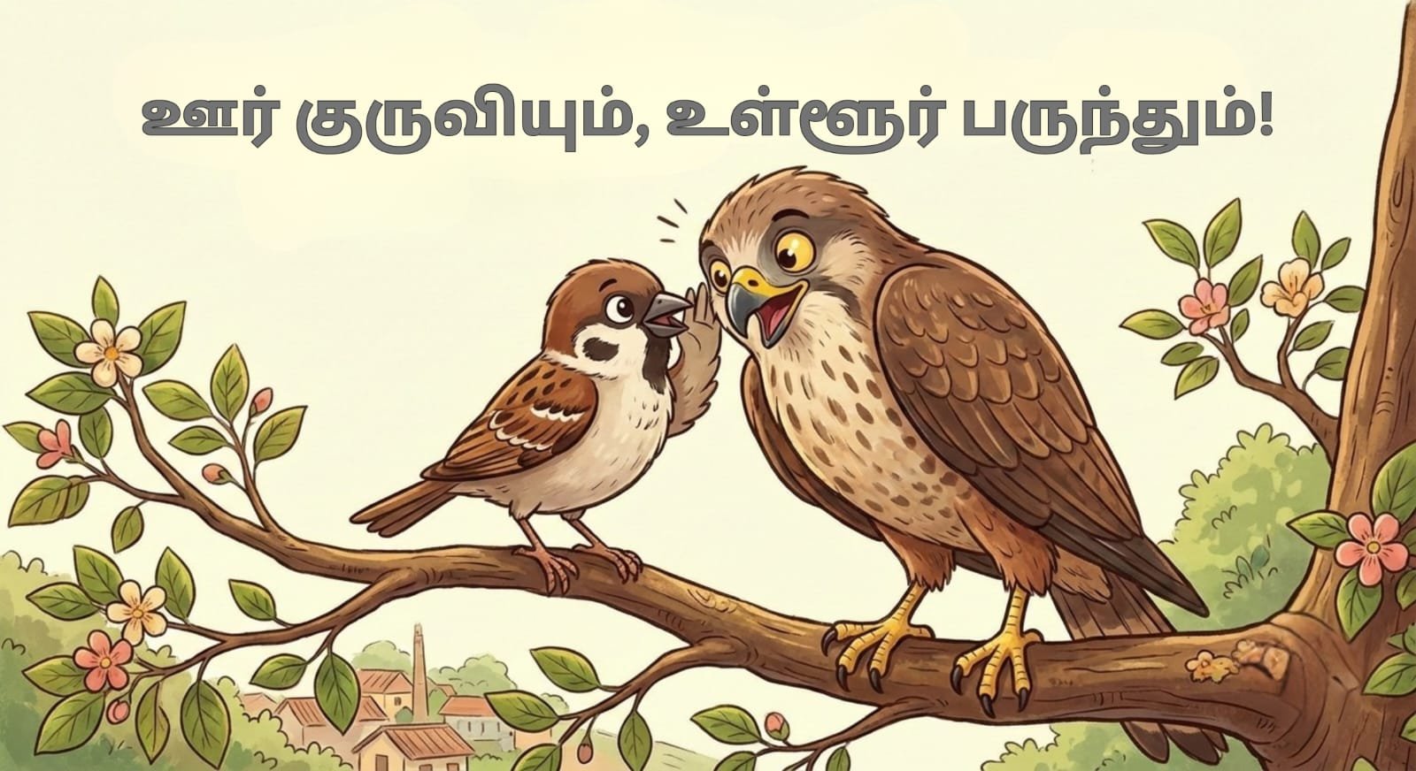 ஊர்க்குருவியும் உள்ளூர் பருந்தும்: ஒரு ‘விசில்’ ரகசியம்!