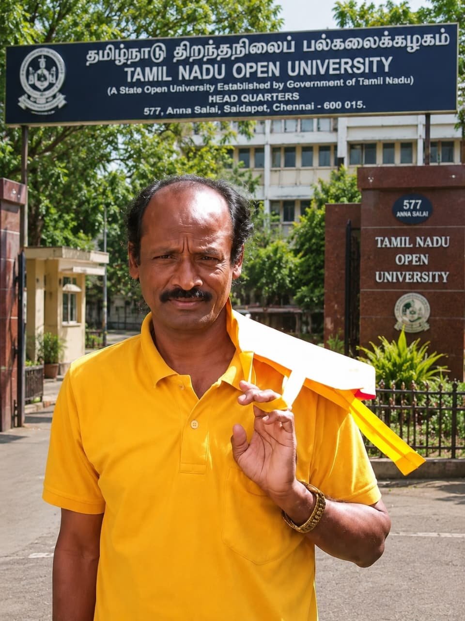 நடிகர் முத்துக்காளையின் கல்விப் பயணம்: சோகத்திலும் உயர்கல்வியை நோக்கி புதிய அத்தியாயம்!