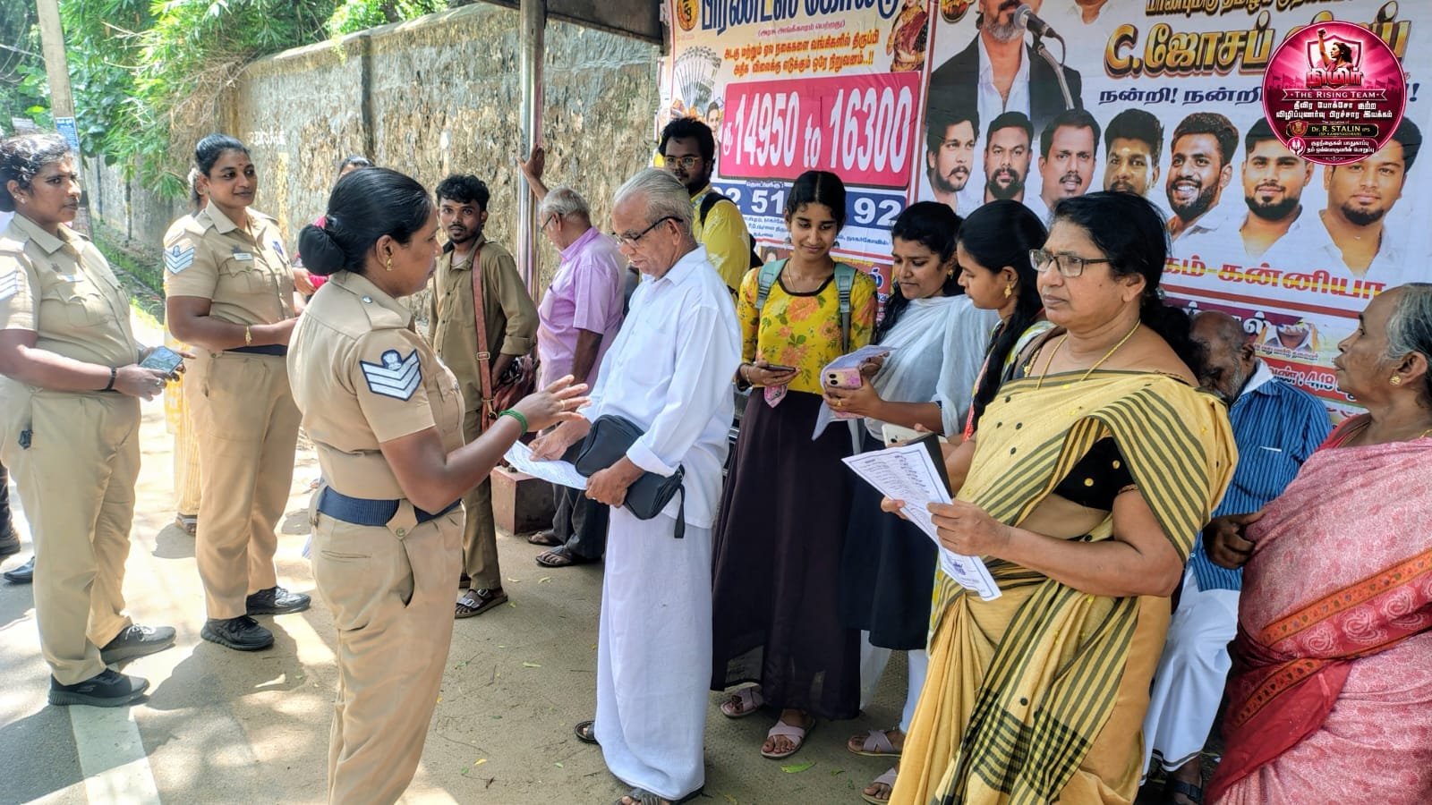 குழந்தைகள் பாதுகாப்புக்கு விழிப்புணர்வு: ஆசாரிபள்ளம் பகுதியில் ‘நிமிர் – The Rising Team’ பிரசாரம்.