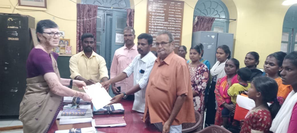 உரல்பட்டி கிராம பட்டியலின மக்களுக்கு இலவச வீட்டுமனை பட்டா வழங்கிடுக: மார்க்சிஸ்ட் கம்யூனிஸ்ட் கட்சி சார்பில் உடுமலை வட்டாட்சியரிடம் மனு!
